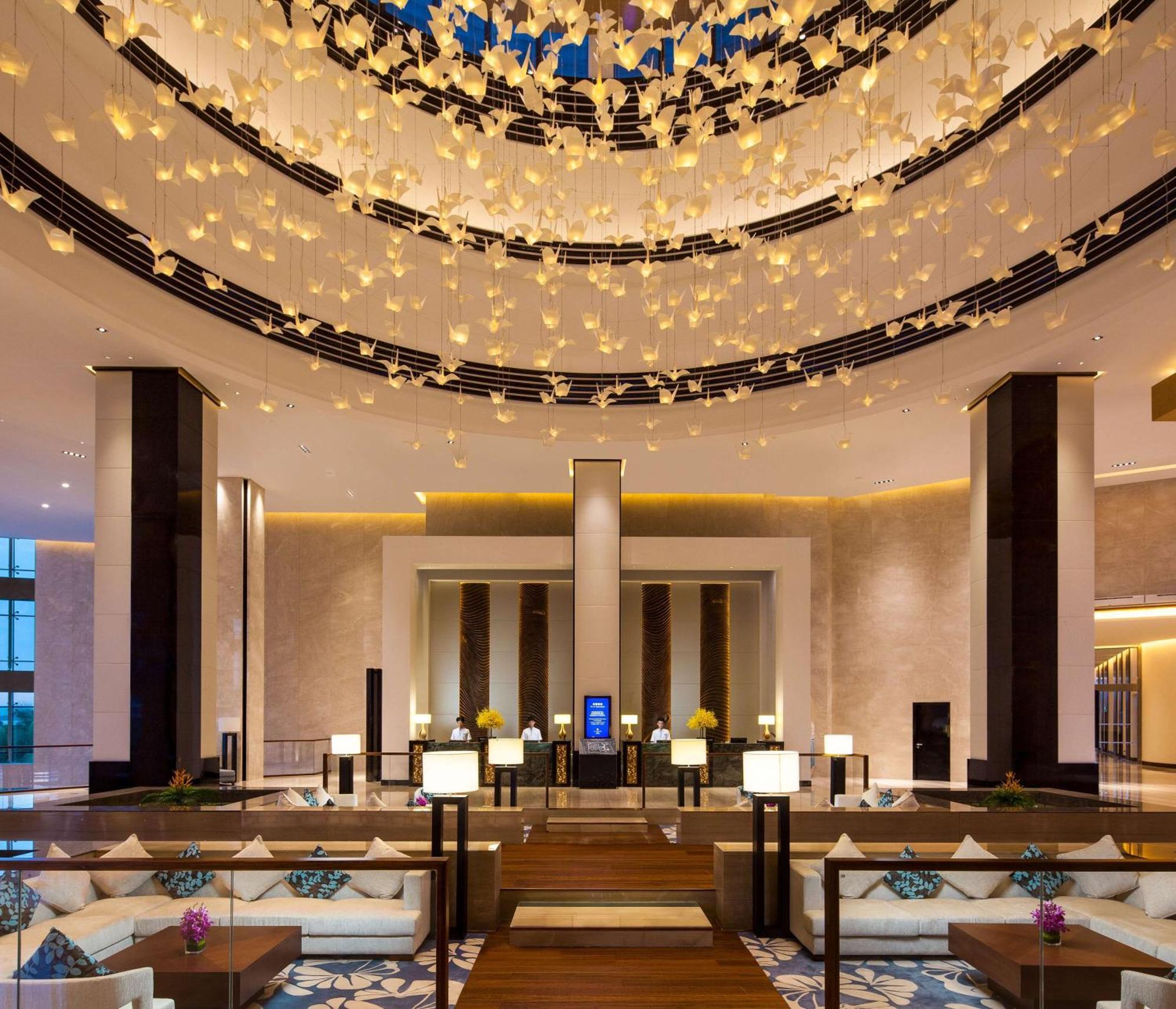 Thousand Cranes Sanya Yazhou Bay Int'L Exchange Centre,Curio By Hilton Bagian luar foto